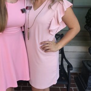 Pink Ruffle Dress